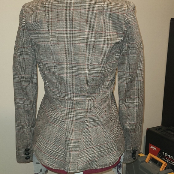 Armor Jean's plaid blazer - Picture 4 of 5